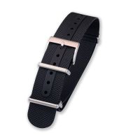 20mm Single-Piece Expedition Rubber Strap (ZX01) - 10mm