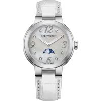 Aerowatch Harmonie Lady Moon Phase White 35mm