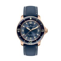 Blancpain Fifty Fathoms Automatique Red Gold / Blue / Calf
