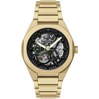 Armani Exchange Sync Automatic 44mm Gold