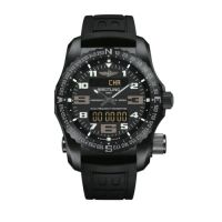 Breitling Emergency II Night Mission / Black / Rubber / Folding