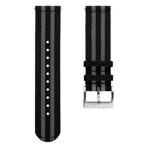 RidgeFlex Two-Piece Military Nylon Watch Strap - Bond - 22mm