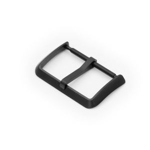 16mm, 18mm, 20mm to 23mm #57 Classic 2mm Tongue Buckle, leather watch band buckle, PVD Black Finish - 23mm