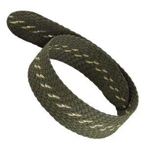 OCTOPOD Perlon Nylon Watch Strap - Army / Gold - 22mm