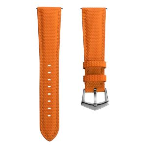 Waypoint Rubber Watch Strap - Beacon Orange - 19mm