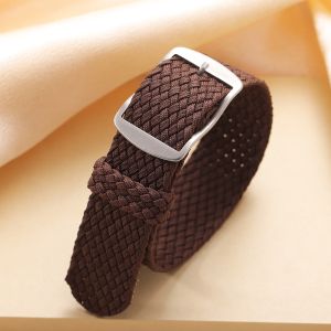 Bracelet de montre en Perlon tressé