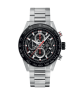 Carrera Calibre Heuer 01 45 Stainless Steel / Skeleton / Bracelet