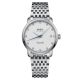 Baroncelli Heritage Lady Stainless Steel / White - Diamond / Bracelet